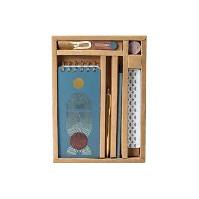 Smile - Kit de fournitures de bureau - 8 pièces