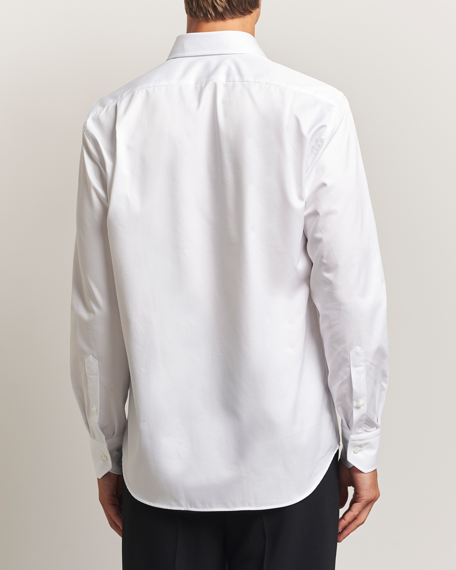 Stenströms Regular Fit Cotton Twill Shirt White