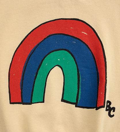 Bobo Choses Sweatshirt - Regnbue - Light Yellow