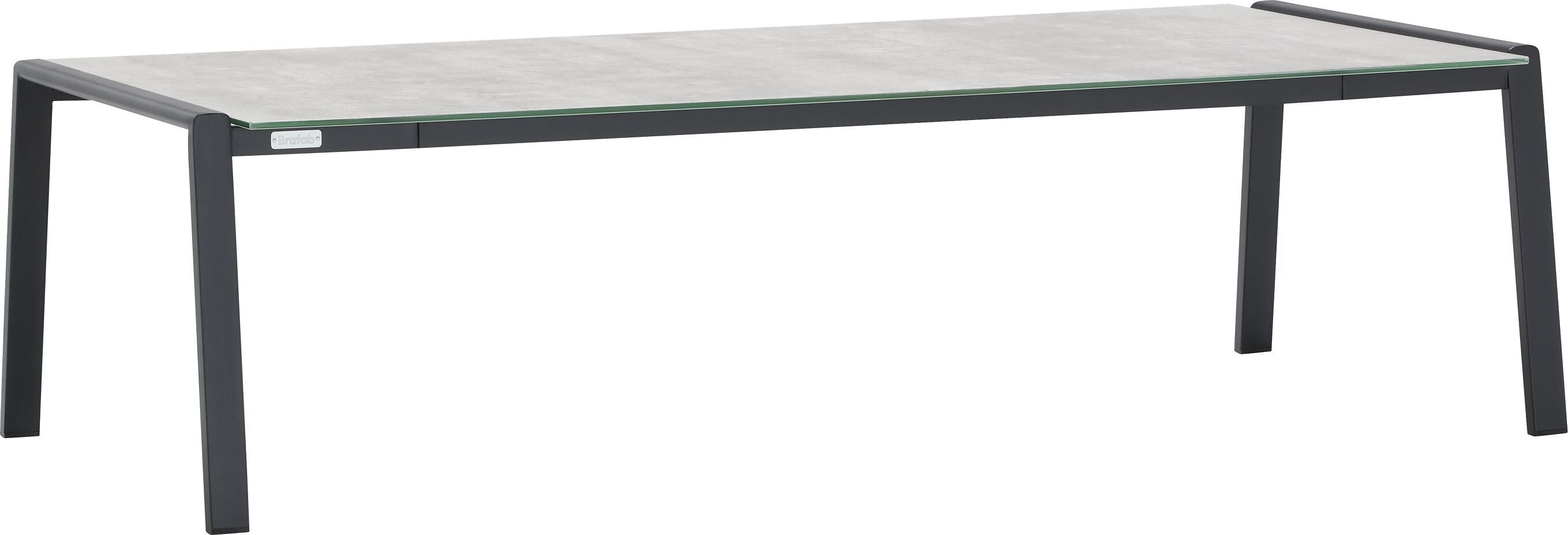 LAZARETO II Loungetisch beig/schw 148x70 - Beige / B: 148.0 cm x T: 70.0 cm x H: 40.0 cm