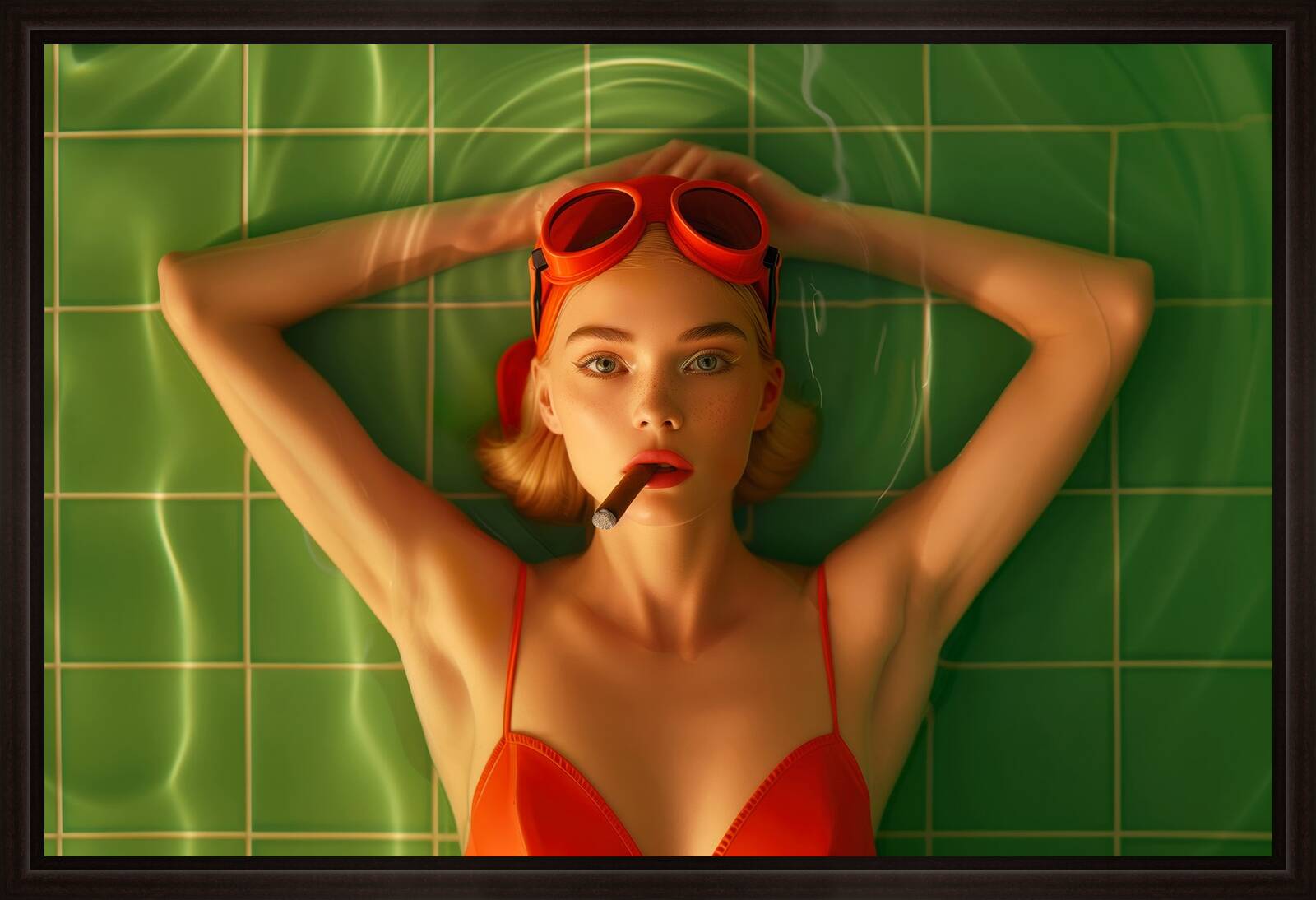 Pool 01 by Manu Grinspan - Limited Edition. Edition of: 150. Signed.
