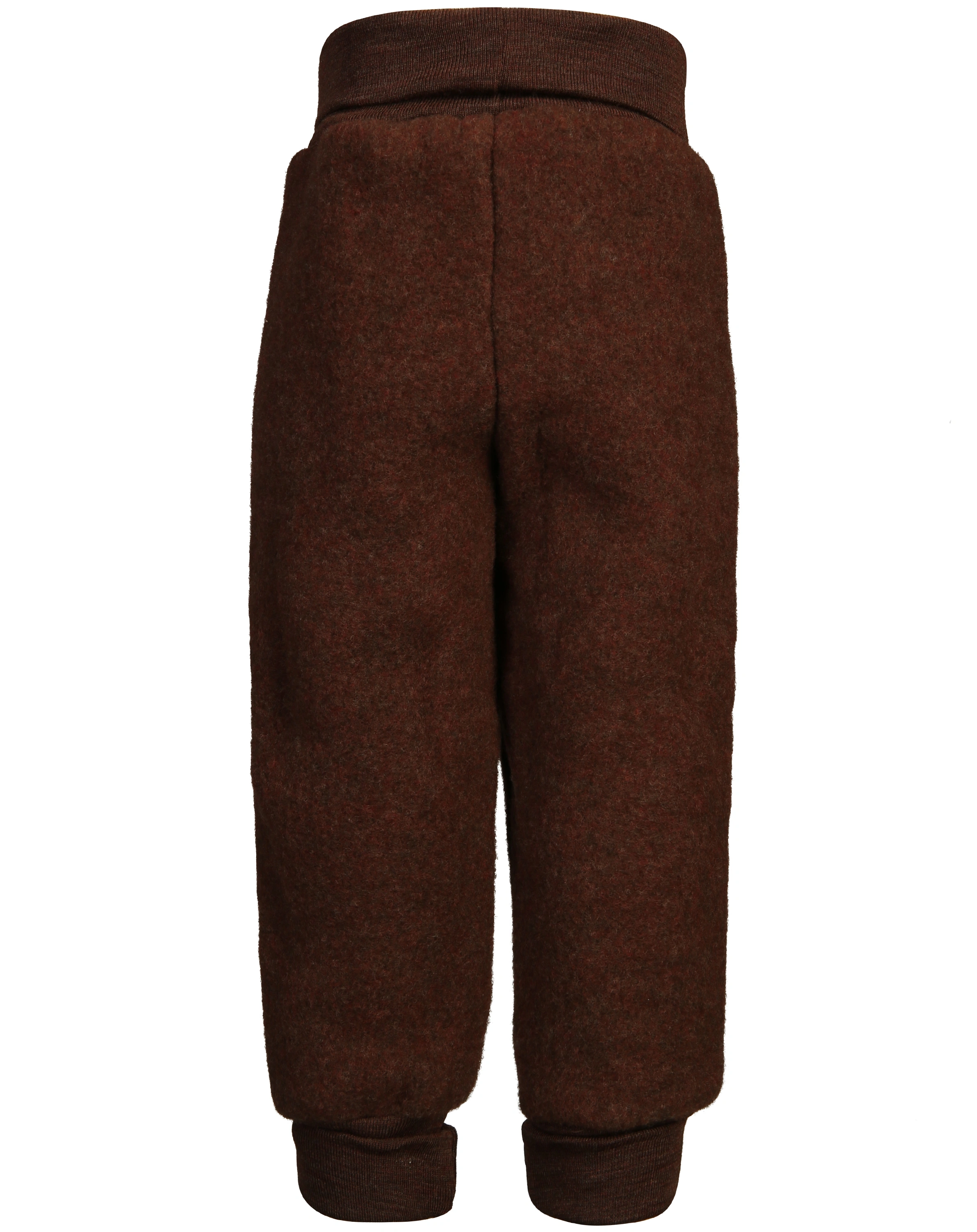 Woll-Hose SNUGGLY WINTER mit Nabelbund in zimt melange