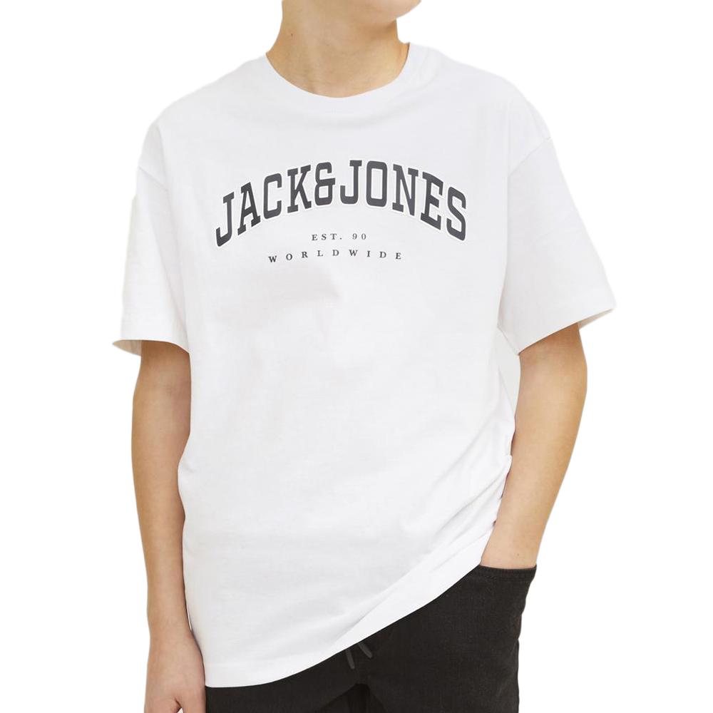 Jack & Jones T-shirt Blanc Garçon Jack & Jones Varsity