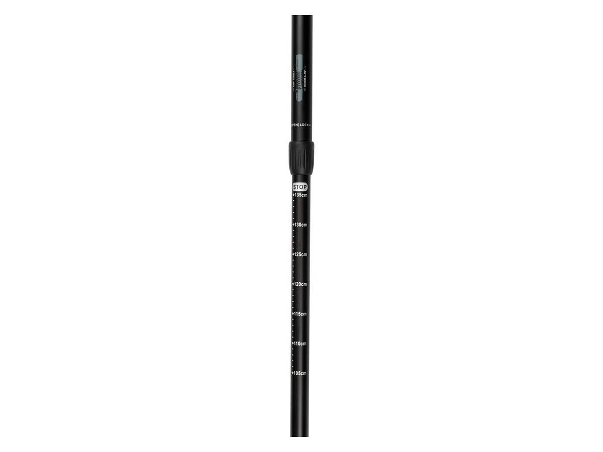 Abbey Camp anti shock wandelstokken - Black