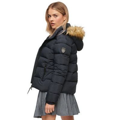 Doudoune femme Faux Fur SUPERDRY