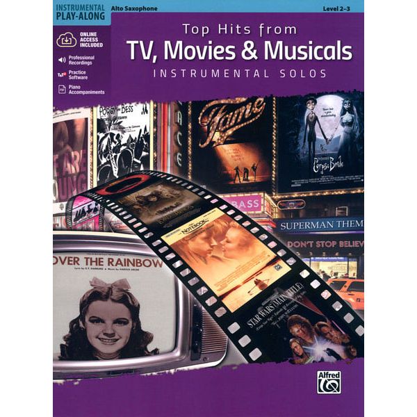 Alfred Music Publishing Top Hits from TV A-Sax
