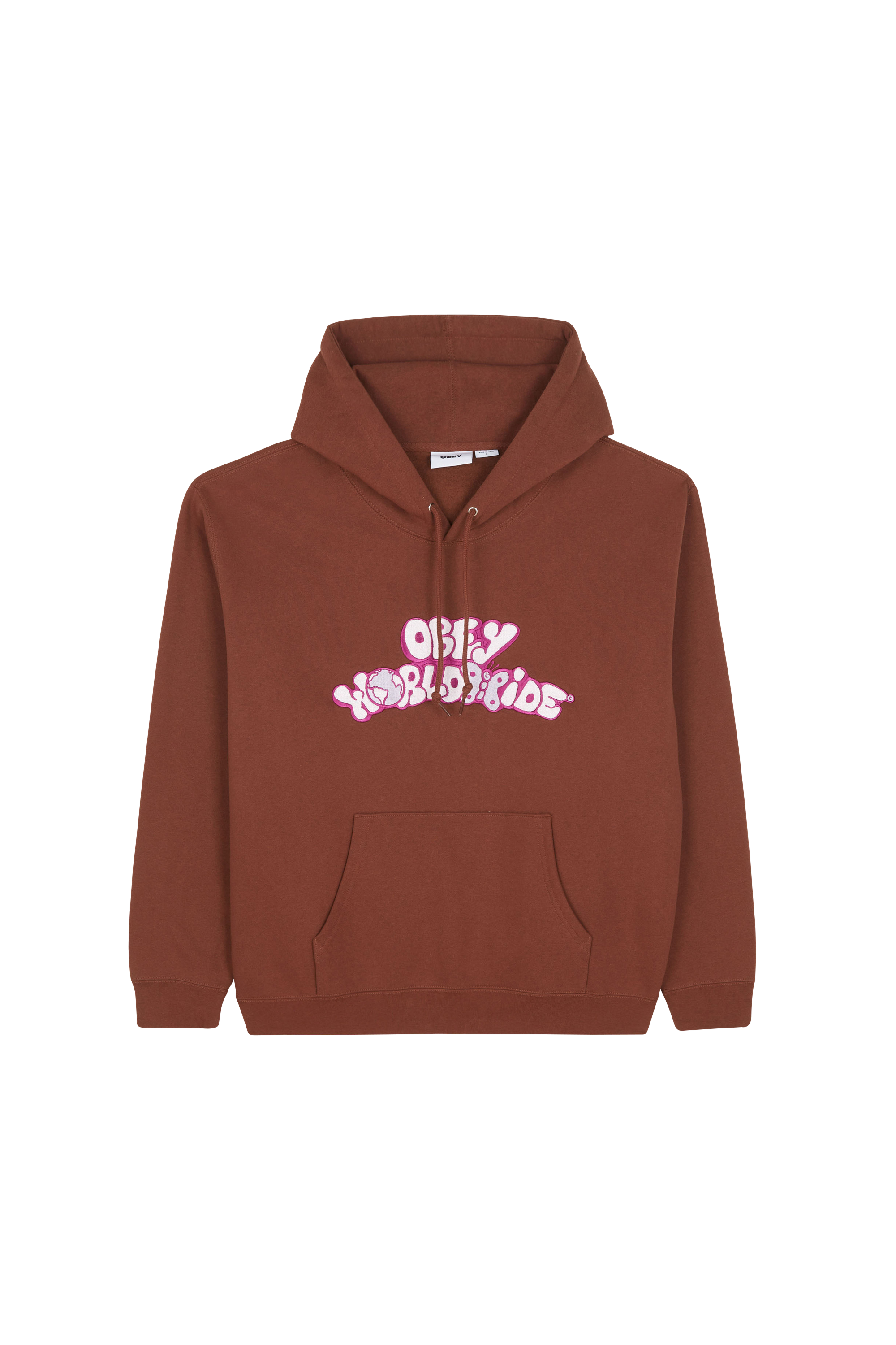 OBEY Hoodie  YEAR HOOD HD SEP Marron