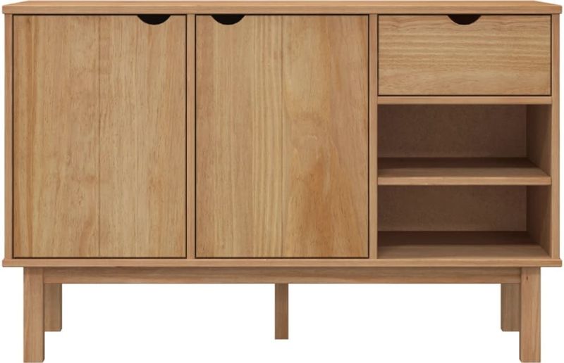 vidaXL - OTTA - Dressoir - Massief Grenenhout - Scandinavisch Design