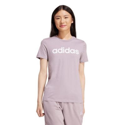 Adidas SportswearLOUNGEWEAR Essentials Logo Shirt - violett