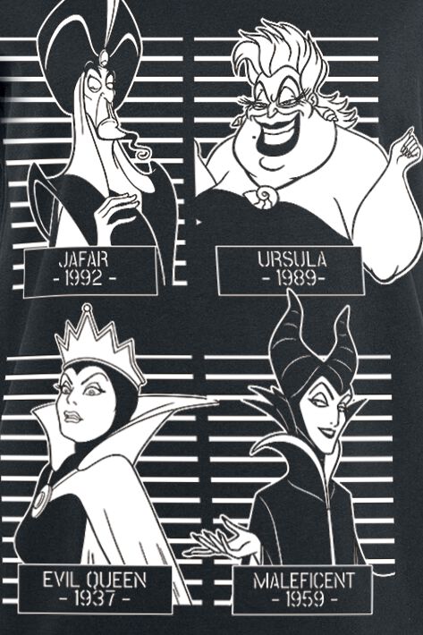 Mugshot | Disney Villains T-Shirt Manches courtes
