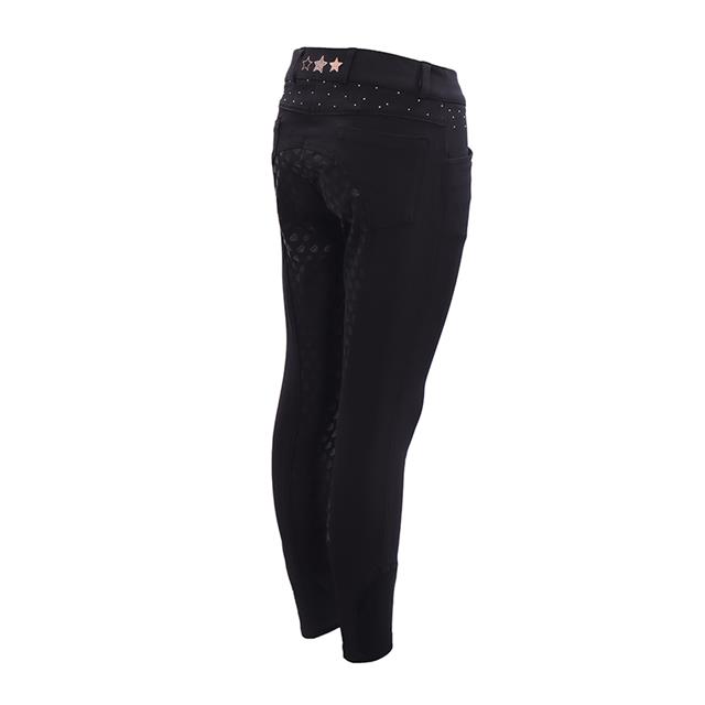 Paardrijbroek La Valencio LVWilhelmina Full Grip Kids Grijs