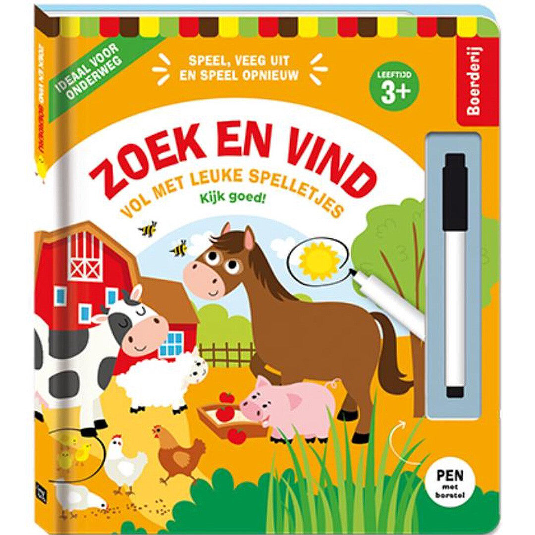 Image books zoek en vind - boerderij