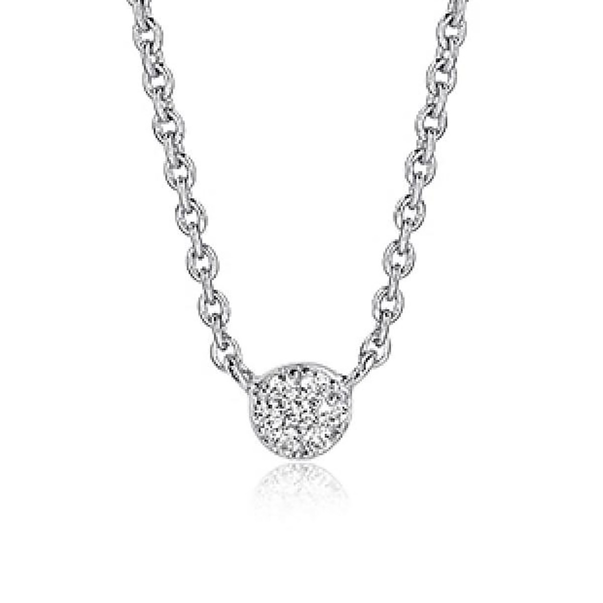 Collier Sif Jakobs CECINA argent/oxydes de zirconium