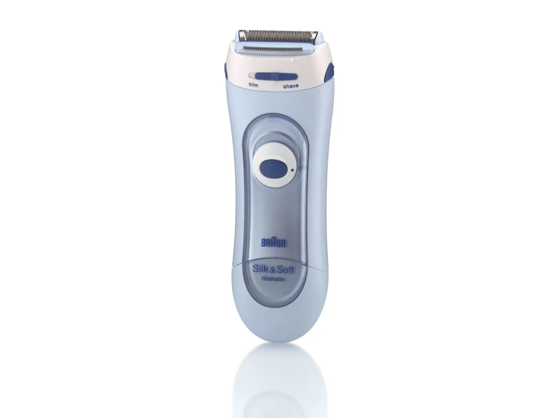 Braun Silk&Soft LS 5160 - Ladyshaver - trådløs - blå