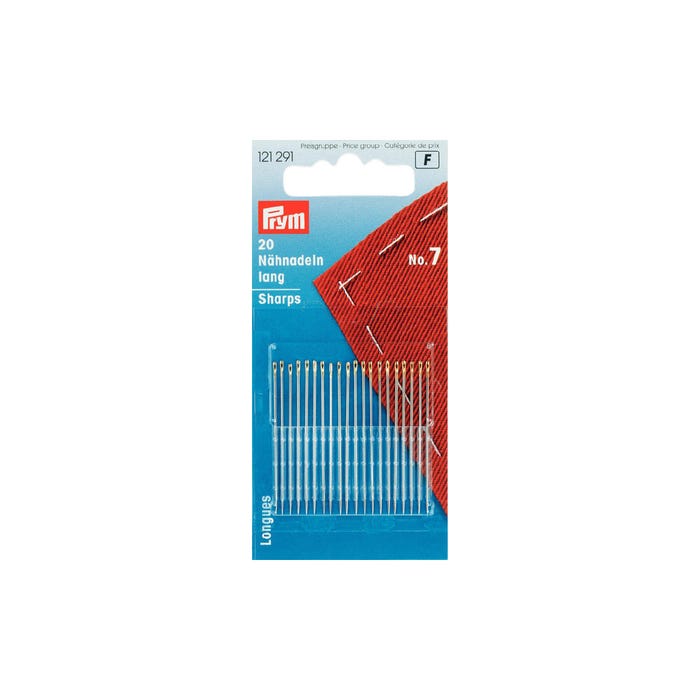 Prym-Naainaald lang n.7 met goudkleurig oog