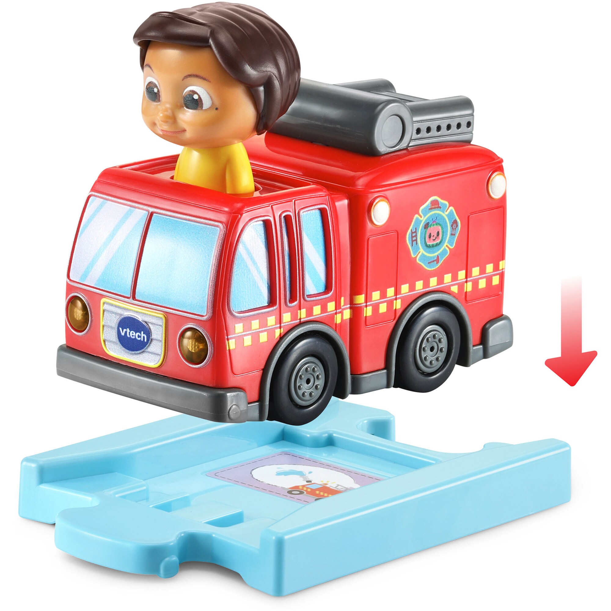 Vtech Spielfahrzeug Tut Tut Baby Flitzer - CoComelon Ninas Feuerwehrauto