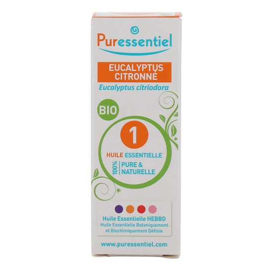 Puressentiel eucalyptus citronne bio huile essentielle