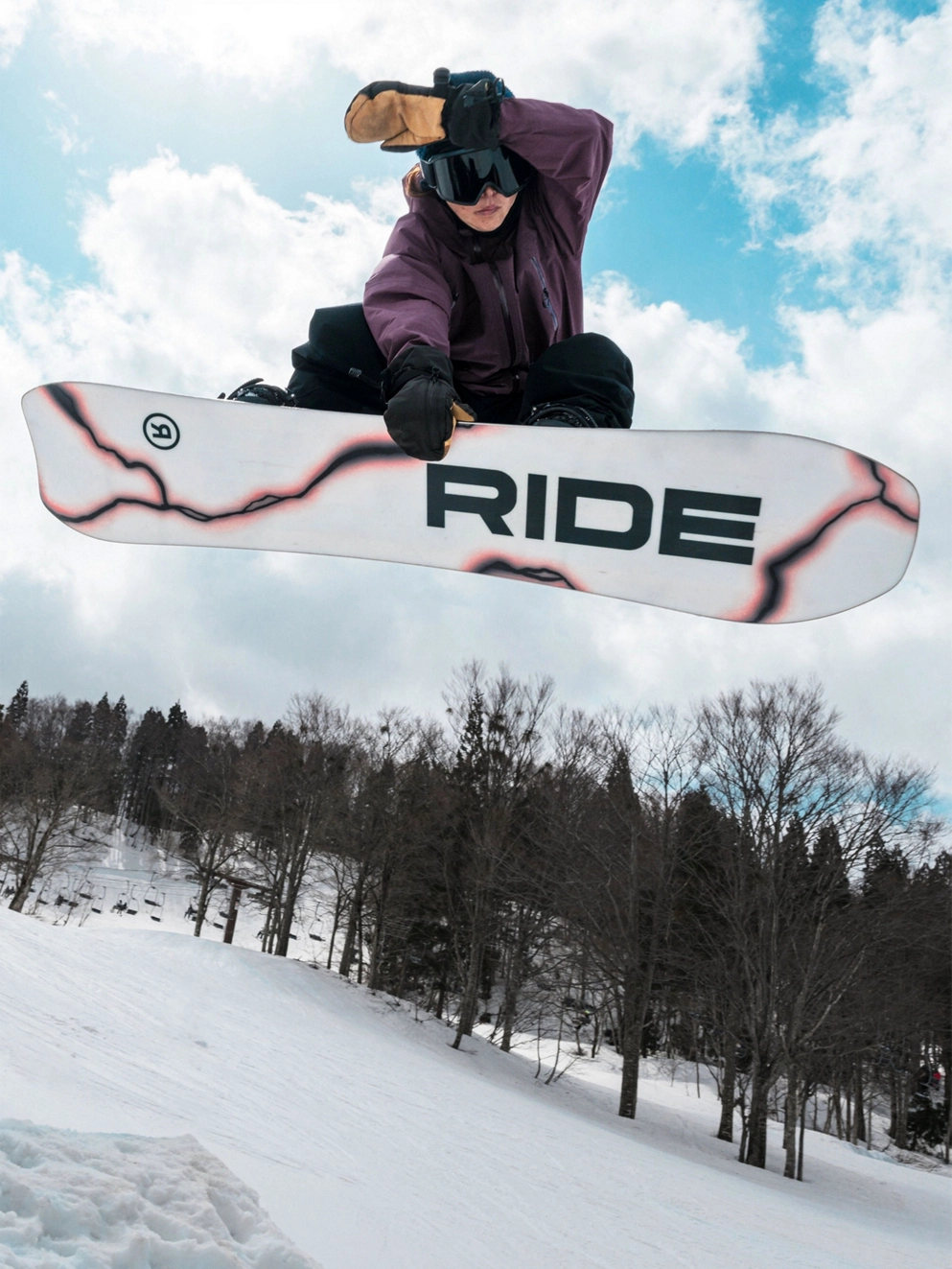 Ride Psychocandy 2025 Snowboard design