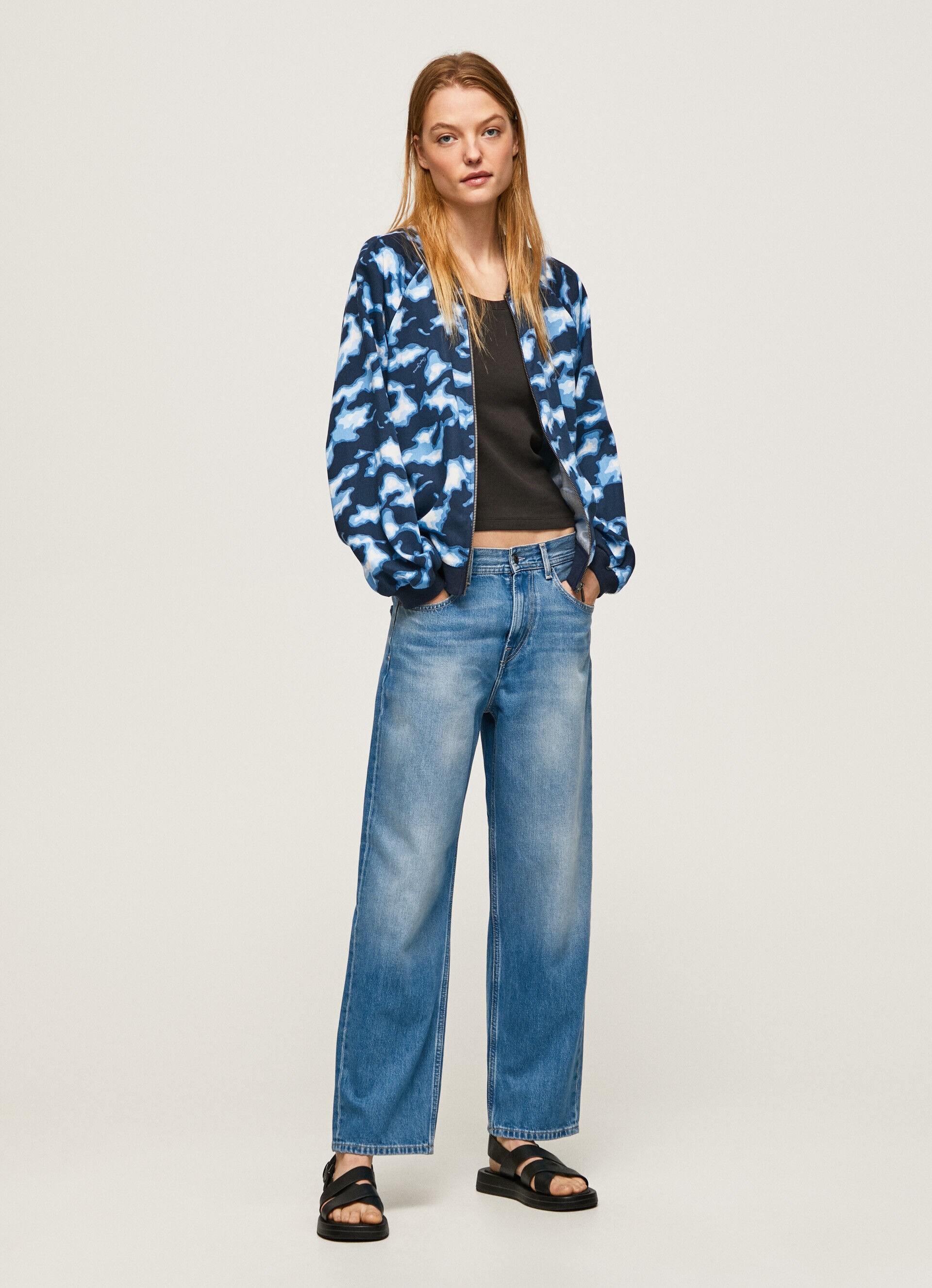 JAQUETA BOMBER CAMUFLADA - multicolorida