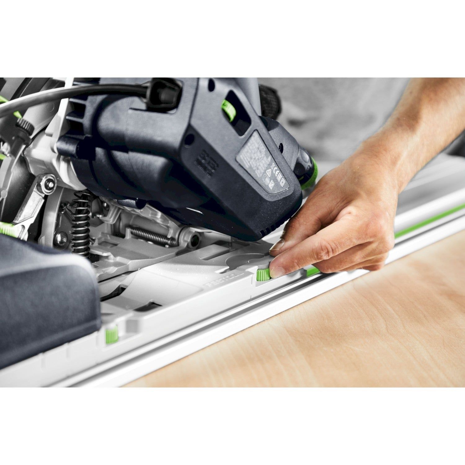 Festool TSV 60 KEBQ-Plus-FS Invalzaag met voorritsfunctie in Systainer   FS 1900/2 Geleiderail - 577743