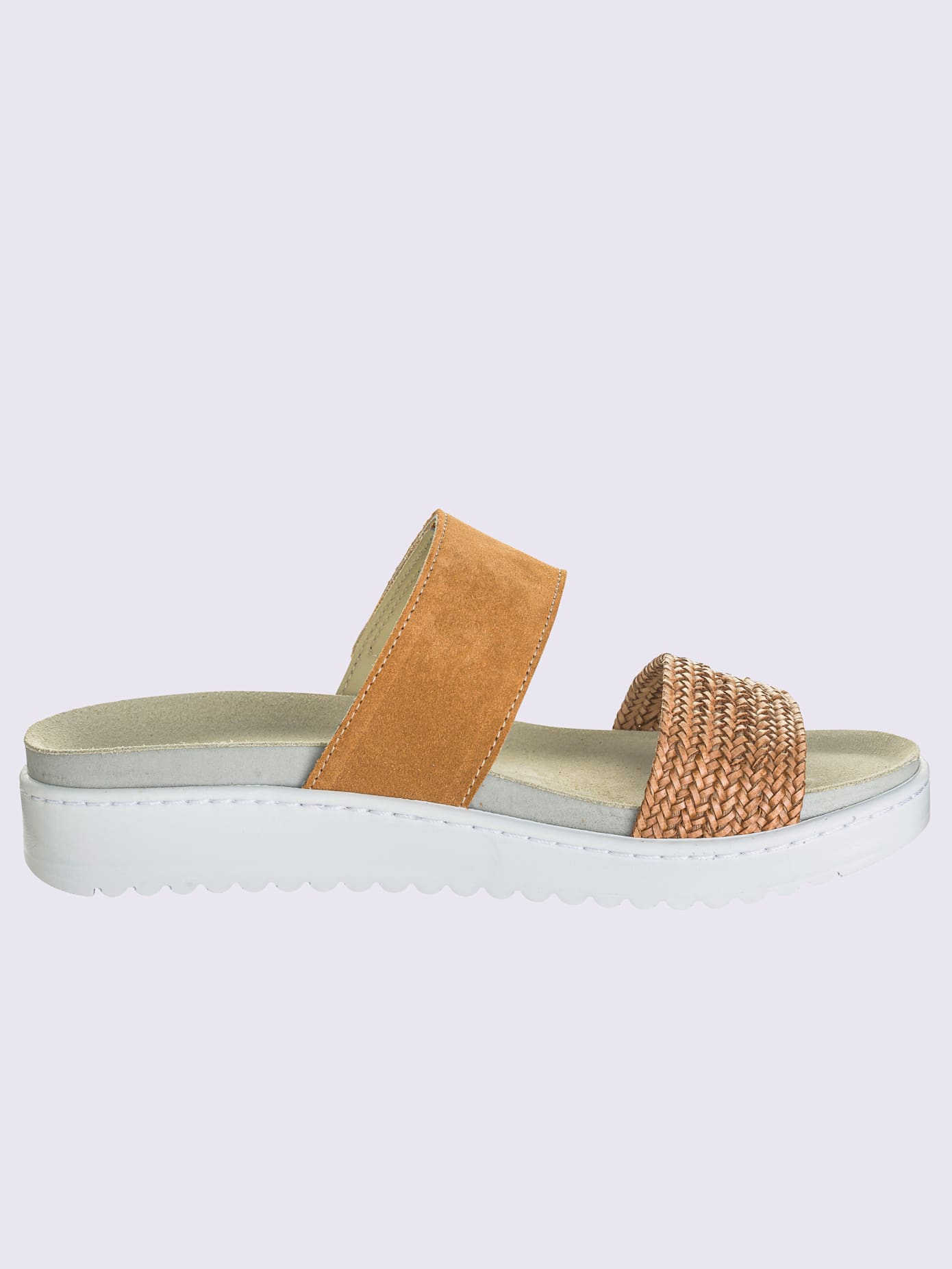 Chaussons cuir vachette