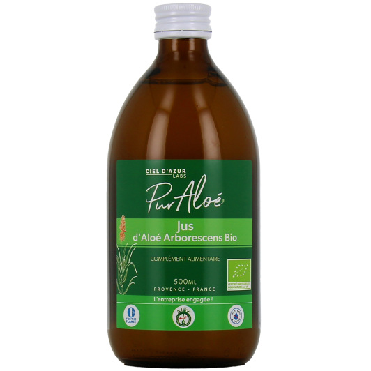 Pur'Aloé Jus d'Aloé Arborescens Bio