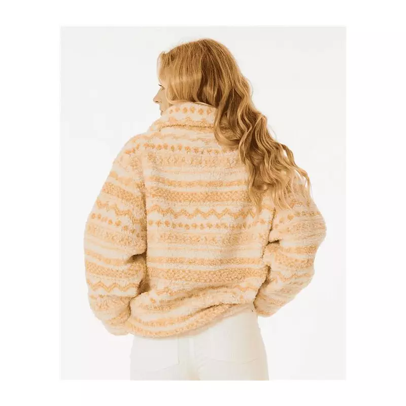 Veste femme RIPCURL La Isla Polar Fleece Off White