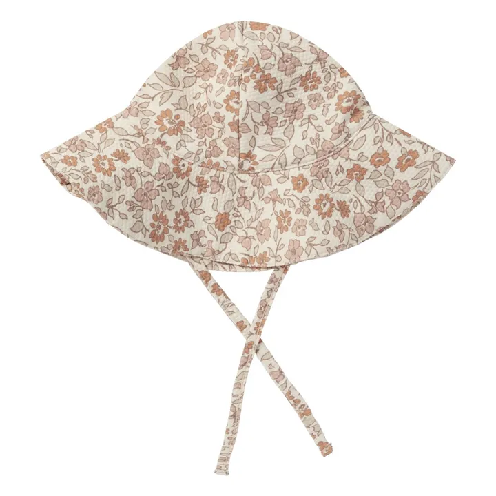 Quincy Mae Chapeau Fleurs | Ecru