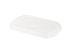 Låg 1/4 GN 256x163x12 mm APET Klar,246 stk/krt