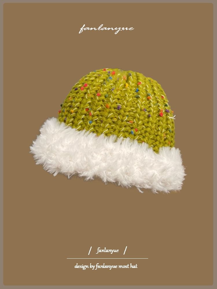 Zaalouk - Fleece Panel Knit Beanie