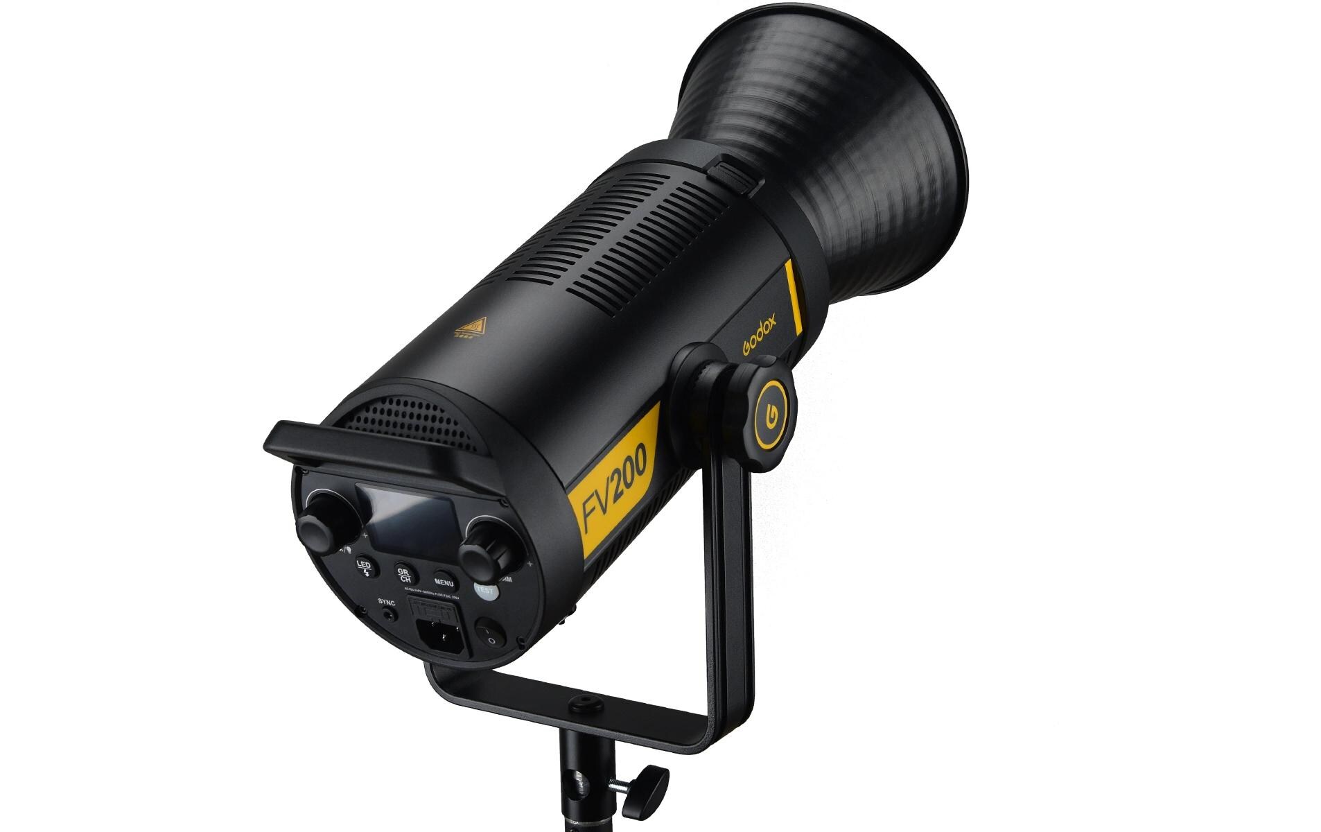 Blitzgerät FV200<br>Vielseitige Studioleuchte mit Blitz- und Daürlichtfunktion