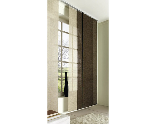 Schuifgordijn Decor teak 60x245 cm