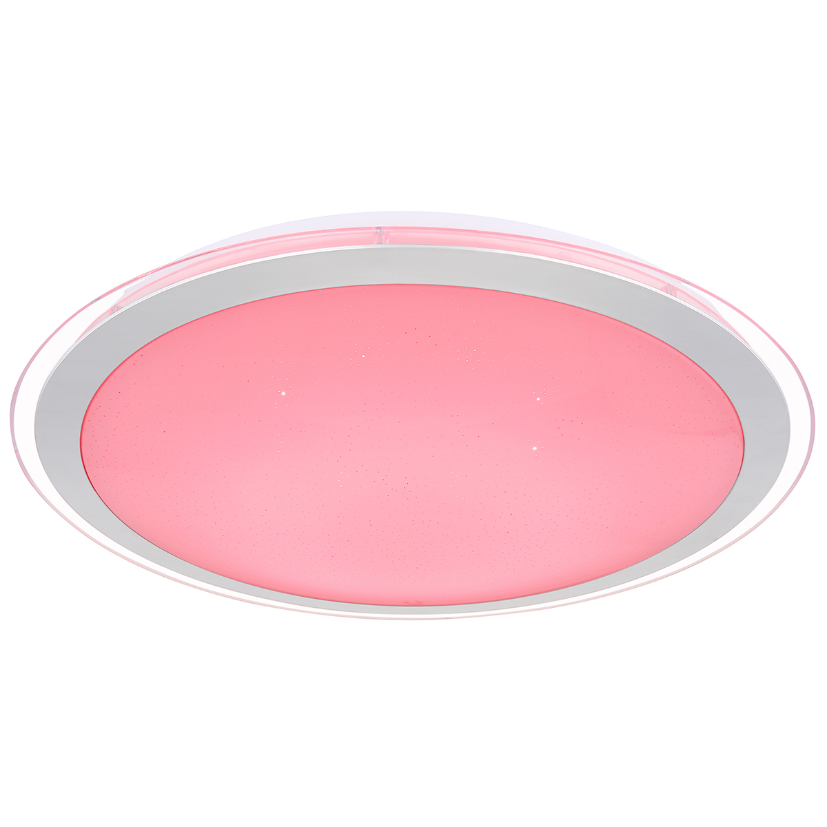 LED-RGB-Deckenleuchte - weiß - mit Fernbedienung - per App steuerbar