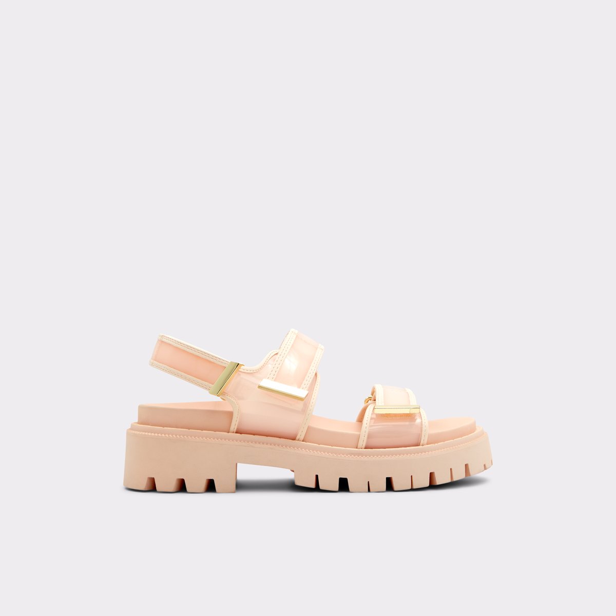 Sanddy Light Pink Women Platform sandals