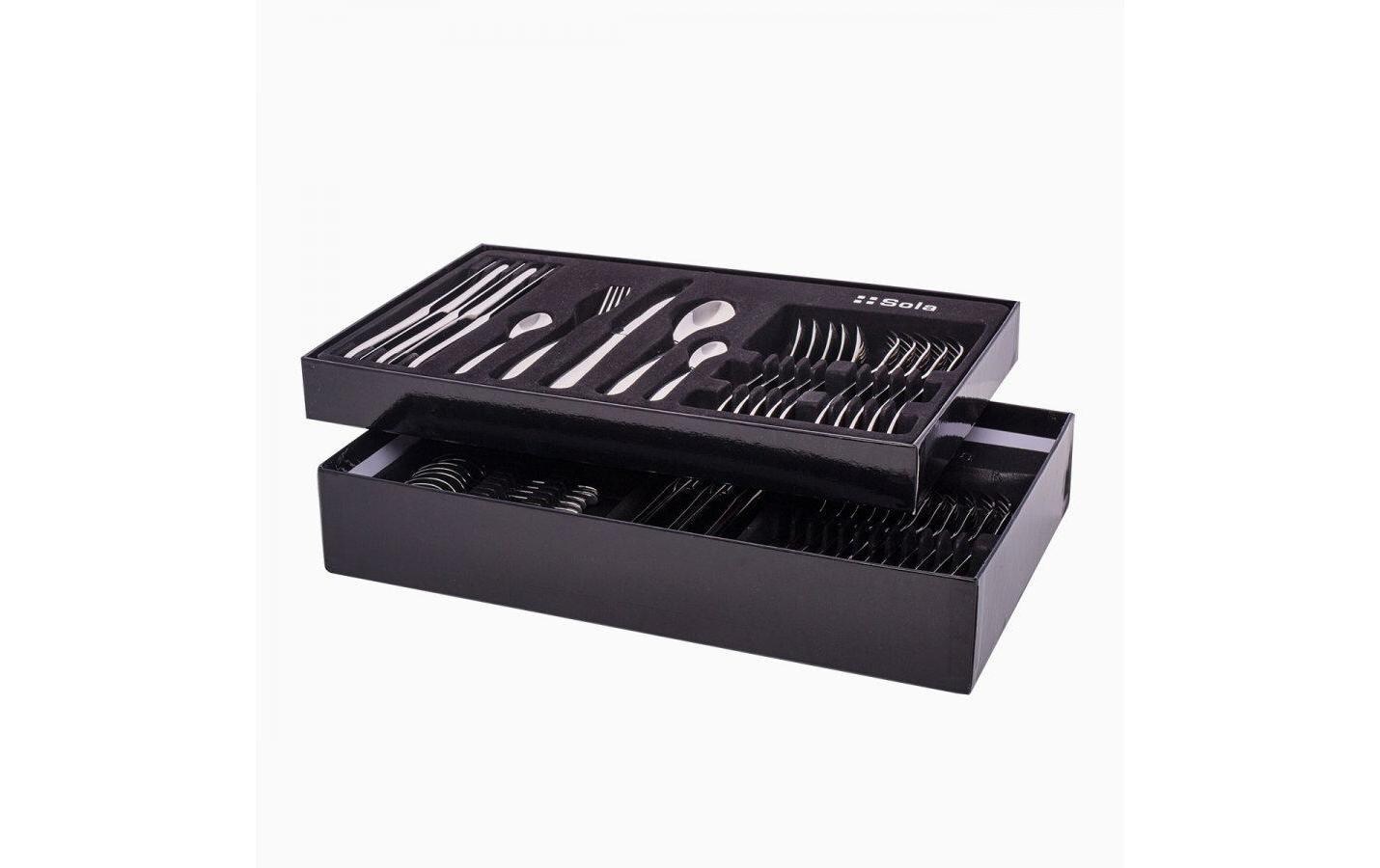 Besteck-Set Alpha 60-teilig, Silber<br>Essbesteck-Set