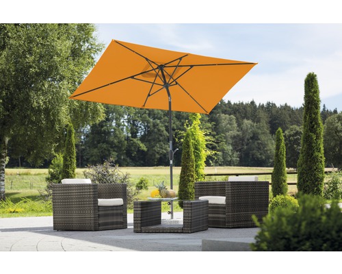 Schneider Tunis parasol 270 x 150 cm mandarijn