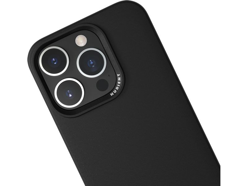 Nudient Back Cover Thin Case Magsafe iPhone 16 Pro Ink Blac Back-Cover für das Apple iPhone 16 Pro