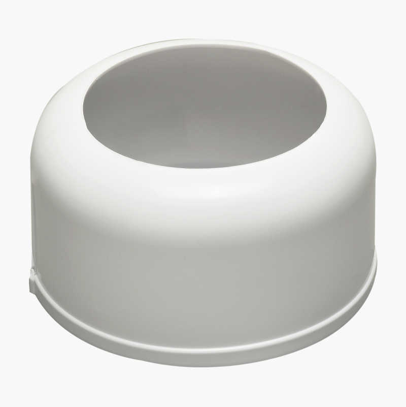 GULVROSETT FOR WC Ø107MM