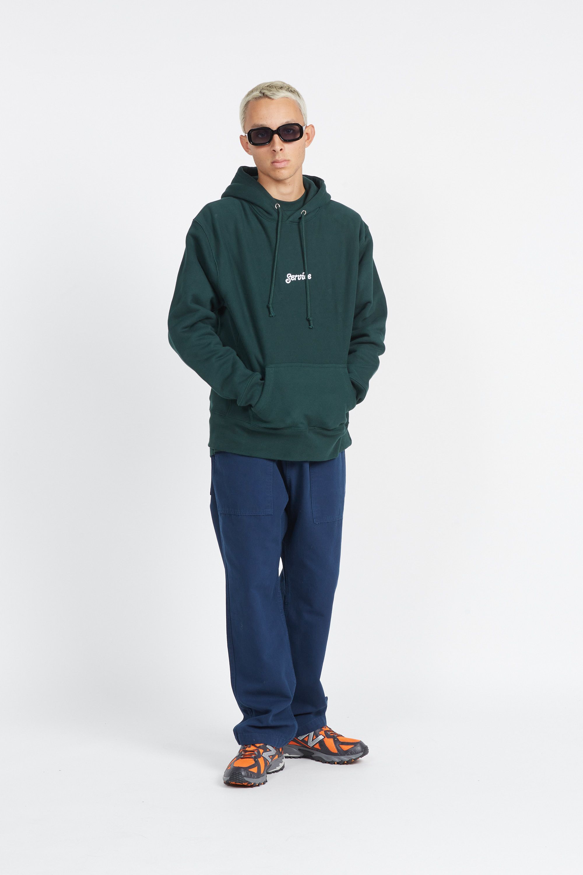 SERVICE WORKS Hoodie SWEA SW-AW23-1059 SERVICE EMB H Vert