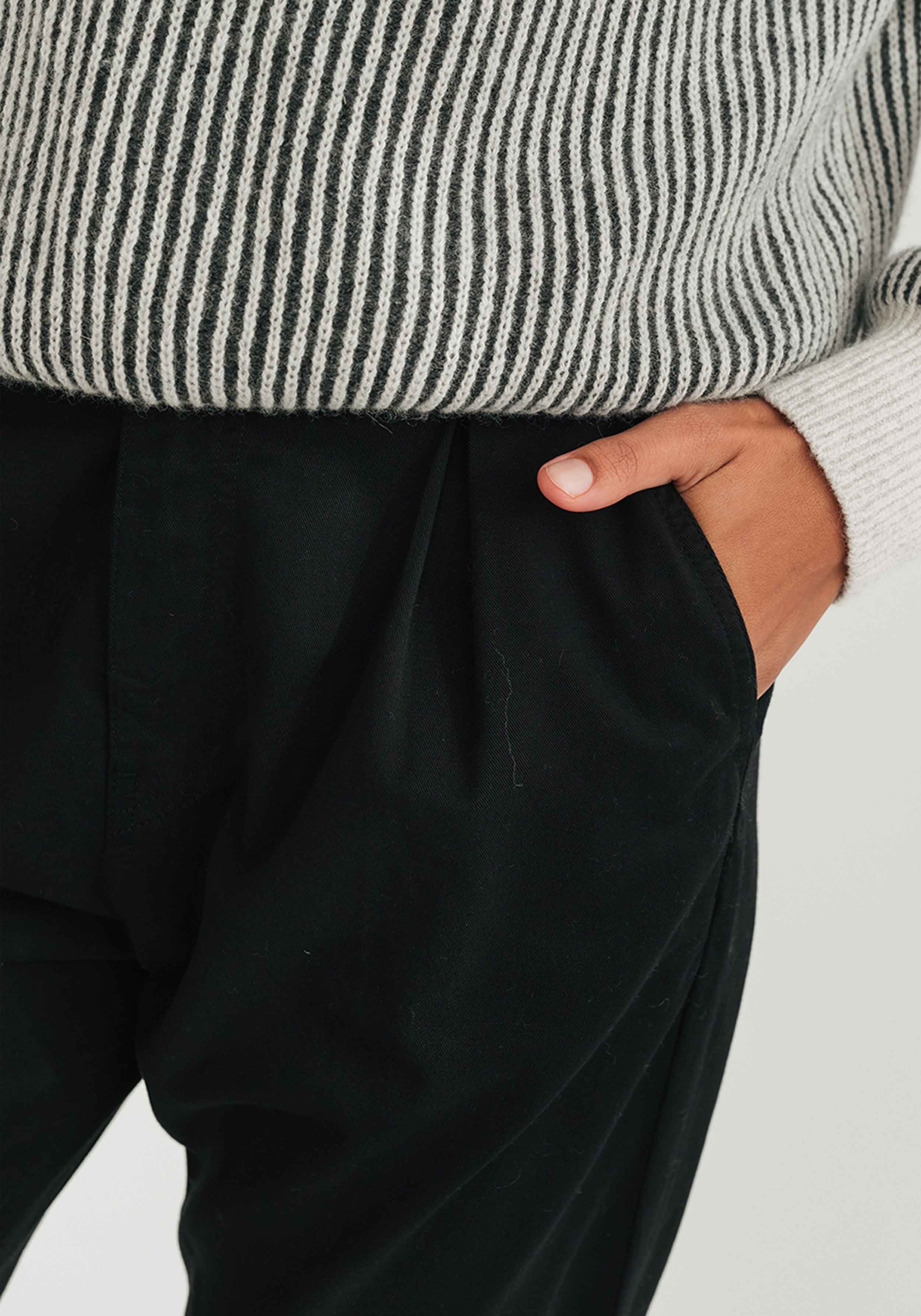 Twothirds Stoffhose Koserow Black