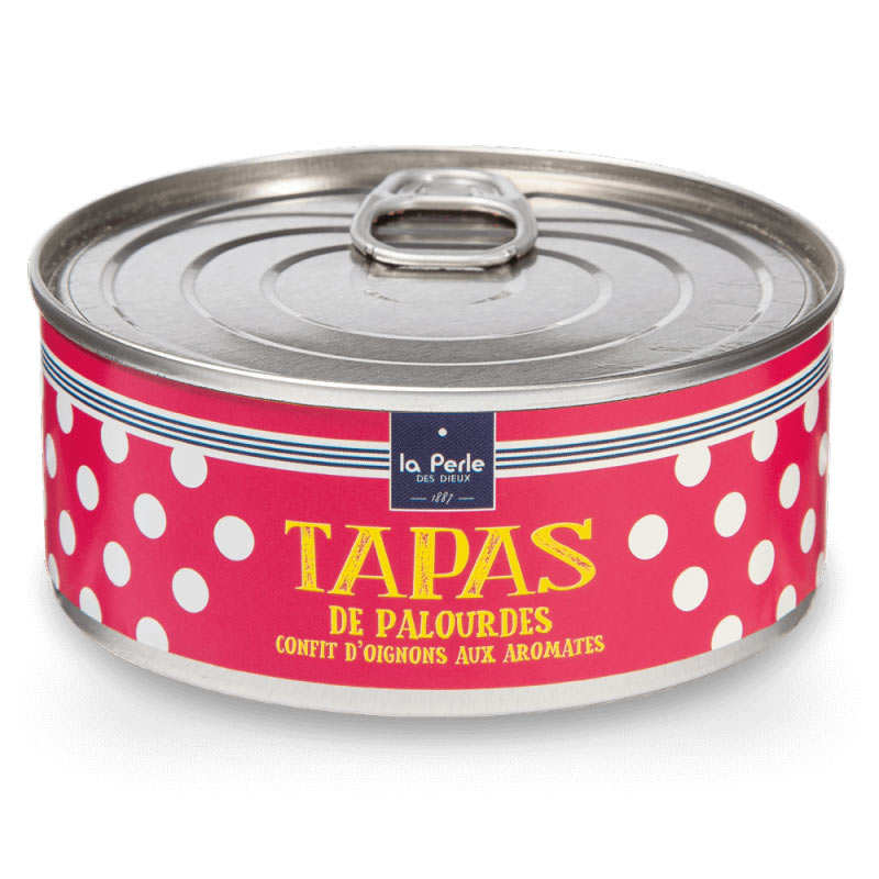 Tapas de palourdes au confit d'oignons aux aromates