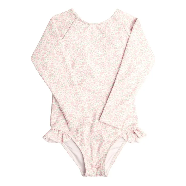 Minnow Maillot 1 Pièce Anti-UV Fleur | Rose