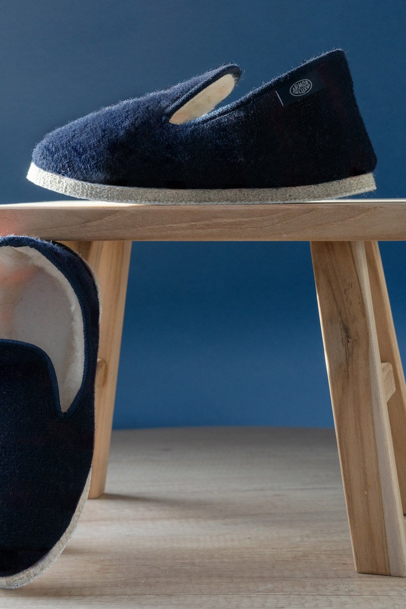 Chaussons unis 