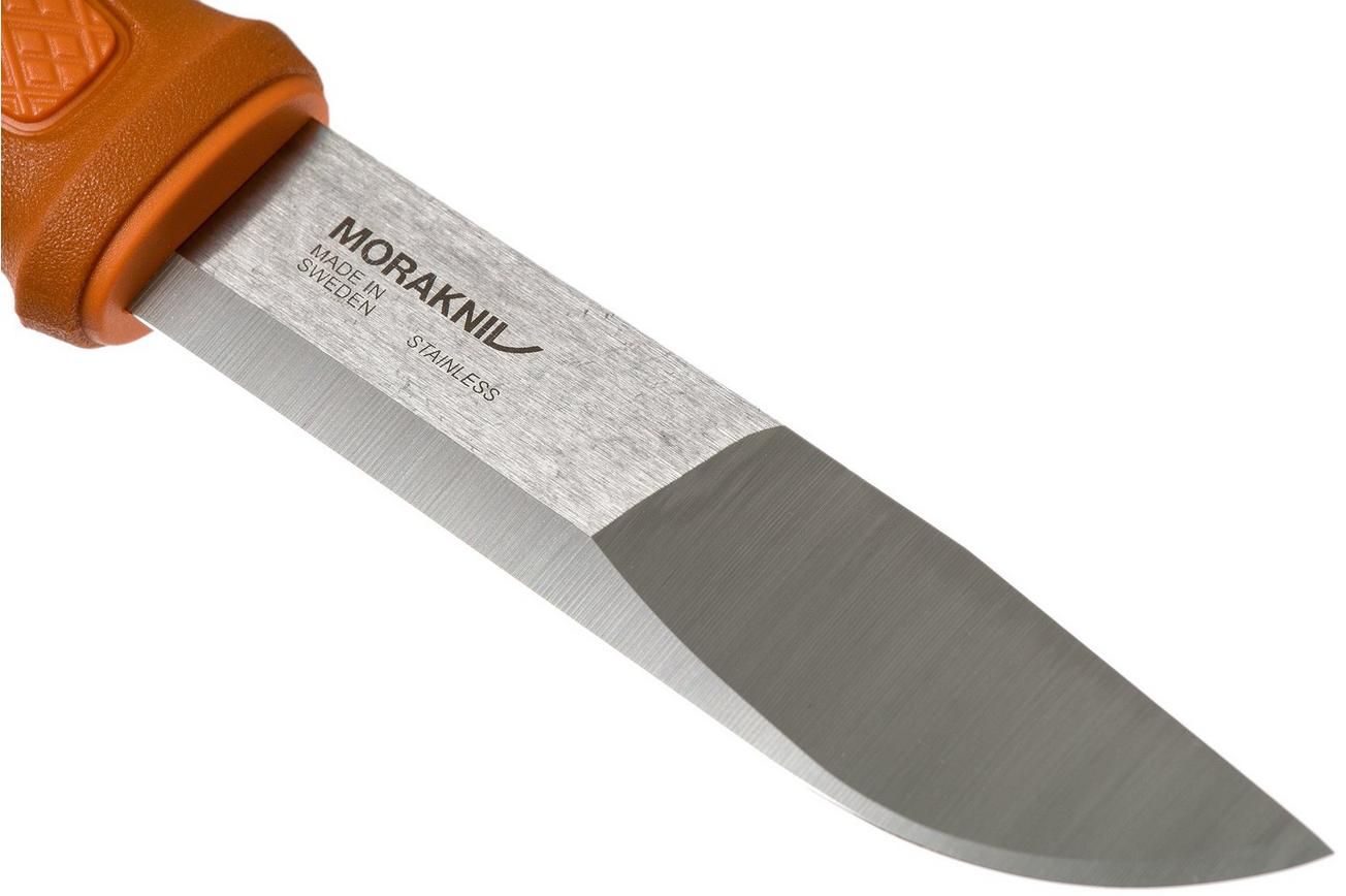 Mora Kansbol Burnt Orange 13505 bushcraftmes met schede