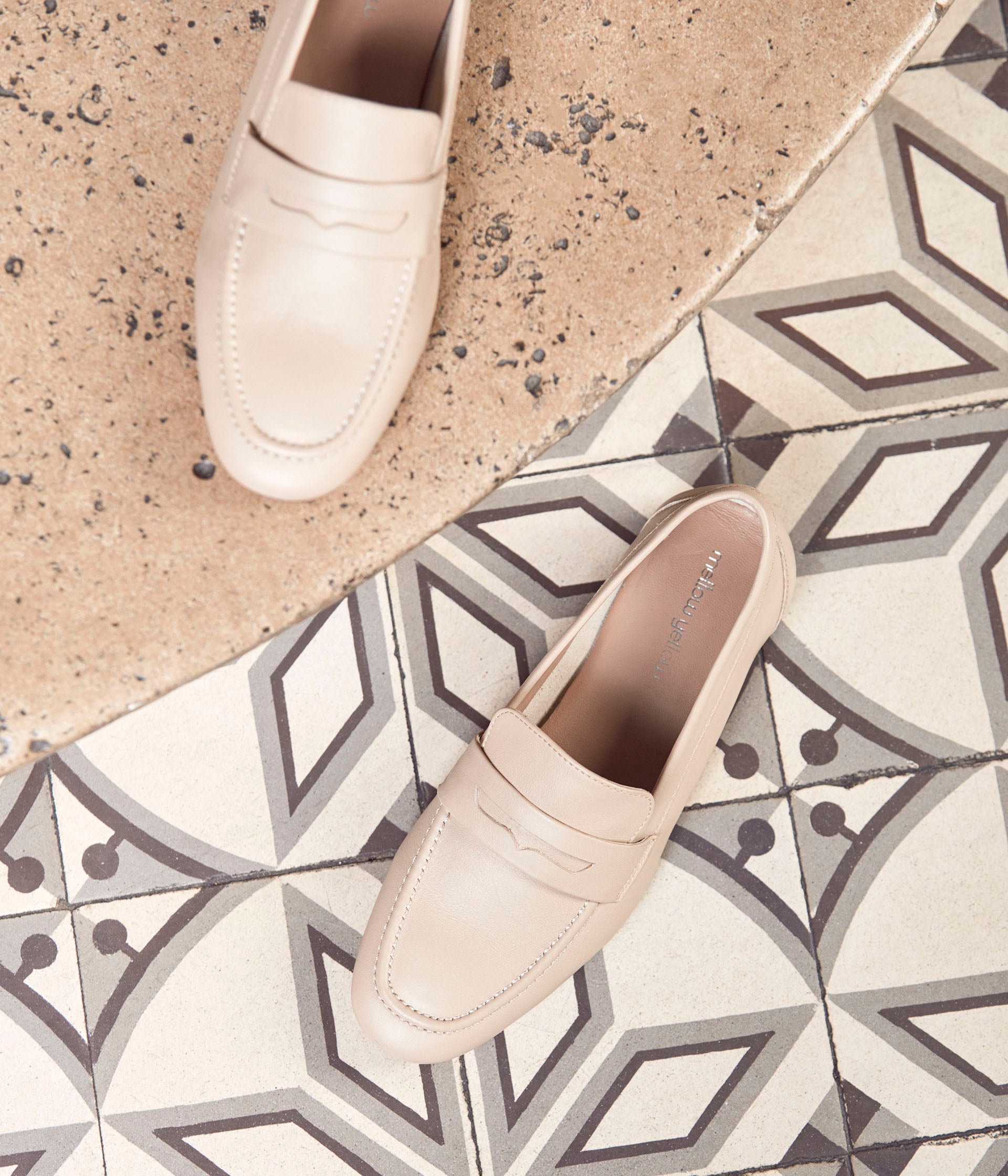 Mocassins beiges Judith