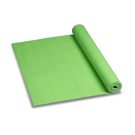 Tapete de ioga e fitness em PVC índigo, 173 x 61 x 0,3 cm