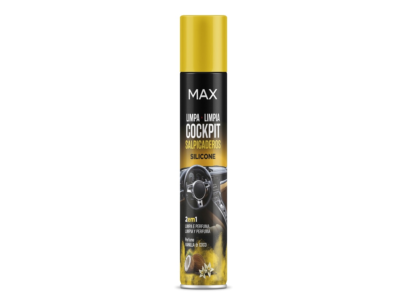COCKPIT MAX BAUNILHA E COCO 600ML