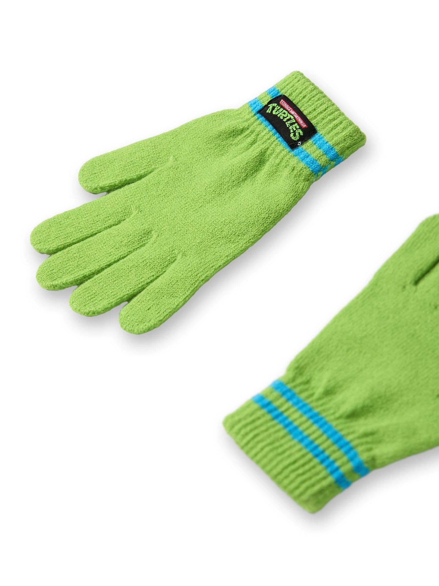 Vanilla Underground Teenage Mutant Ninja Turtles wintermuts en handschoenenset voor jongens