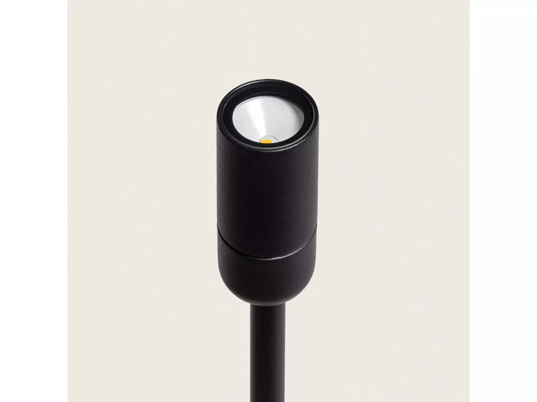 Balise Extérieure LED 4W 60 cm en Saillie Glimme Noir mat