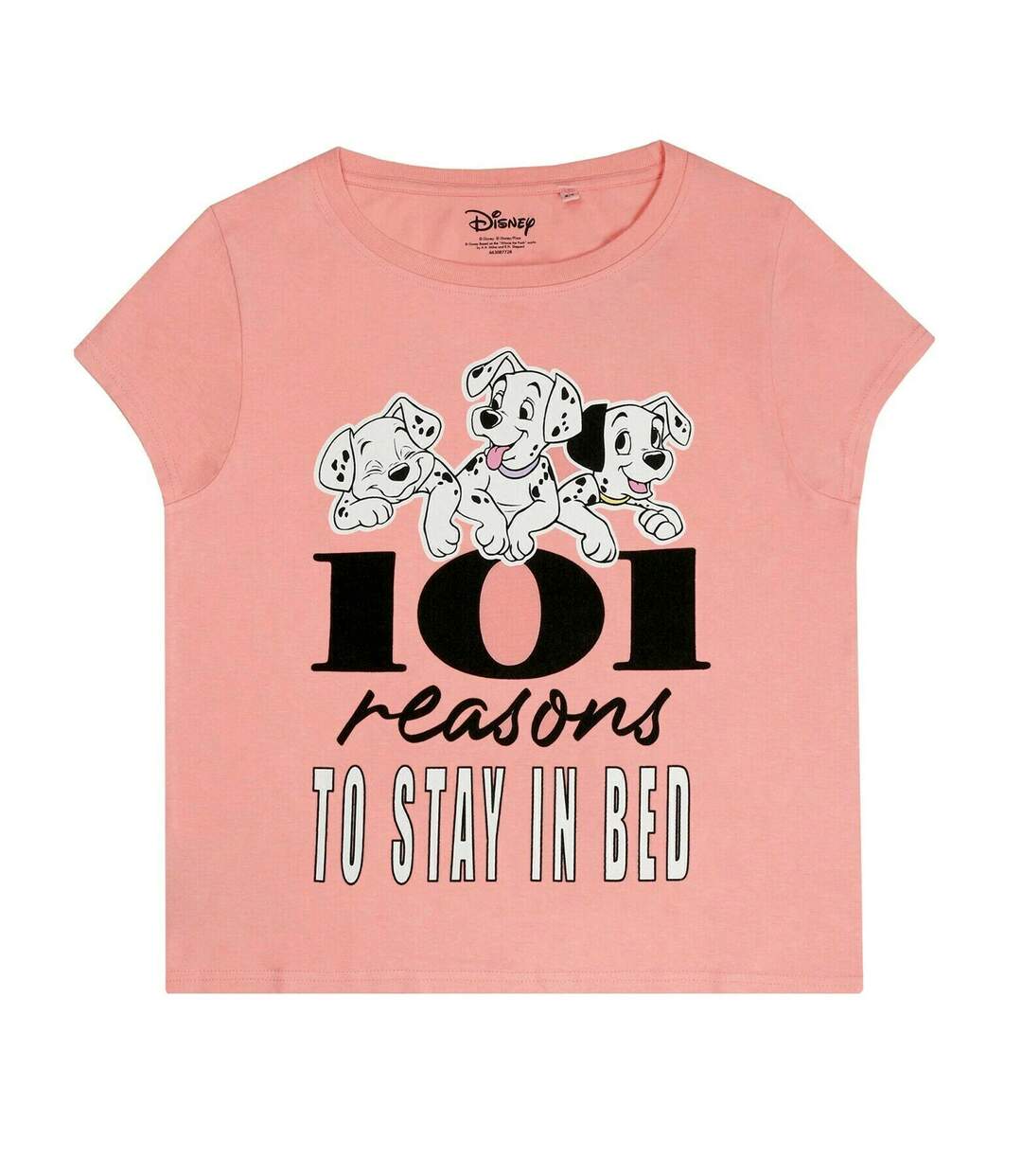 101 Dalmatians - Ensemble de pyjama long REASONS - Femme (Rose / Noir / Blanc) - UTTV552